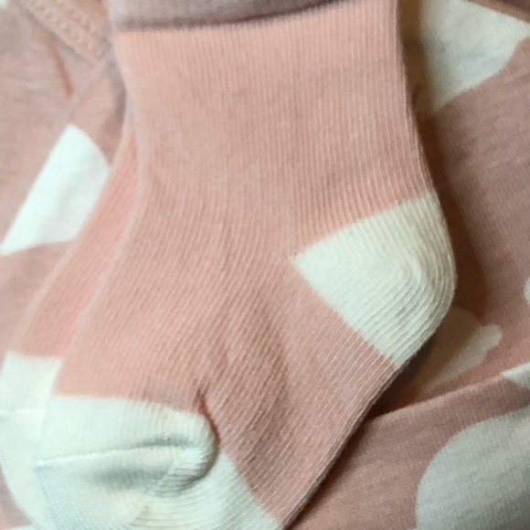 Carter's 3-Piece Bunny Babysoft Take-Me-Home Set (6 Months) Pink and White - Picture 5 of 7